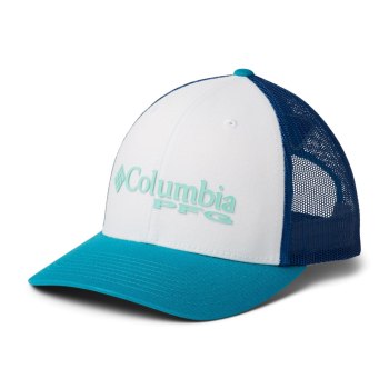 Dámské Kšiltovky Columbia PFG Mesh Snap Back Ball Bílé Tmavě Šedé HPFCTR574